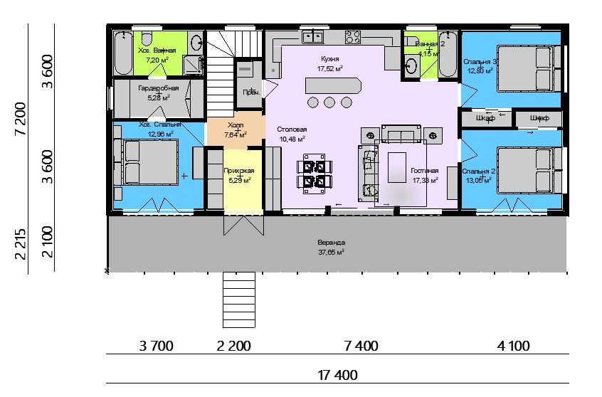 Планы этажей 