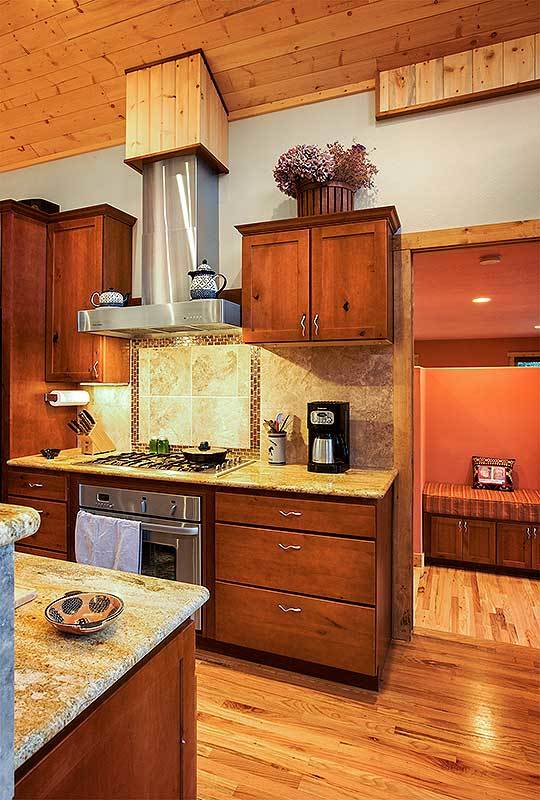 Wooden kitchen furniture