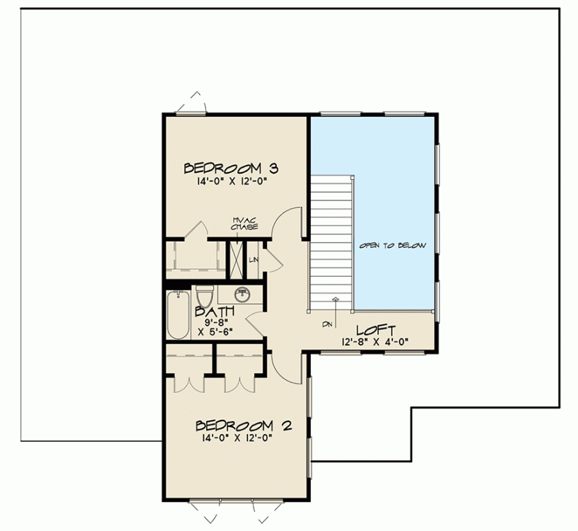 two-story-modern-house-plan-with-a-master-bedroom-on-the-first-floor