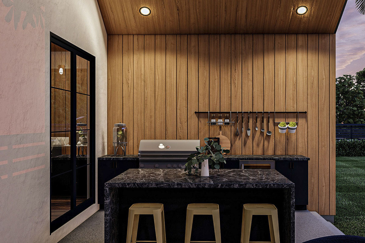Outdoor kitchen