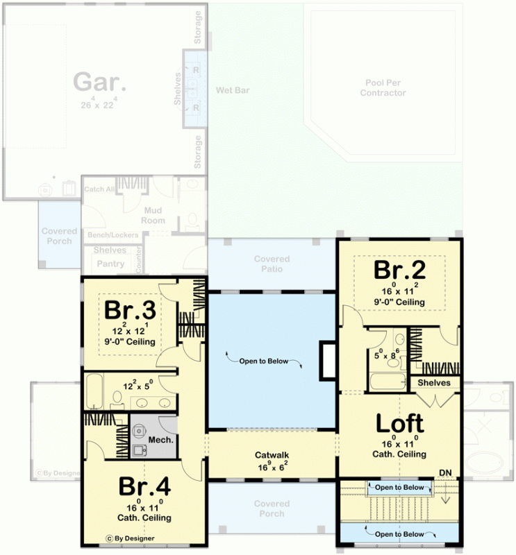 Планы этажей 