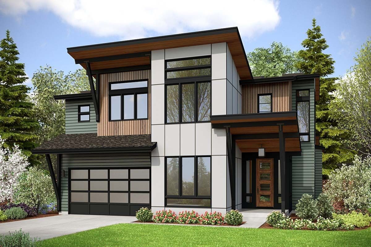 2-Story 5 Bed Modern House Plan - 3615 Sq Ft: Plan JD-23943-2-5