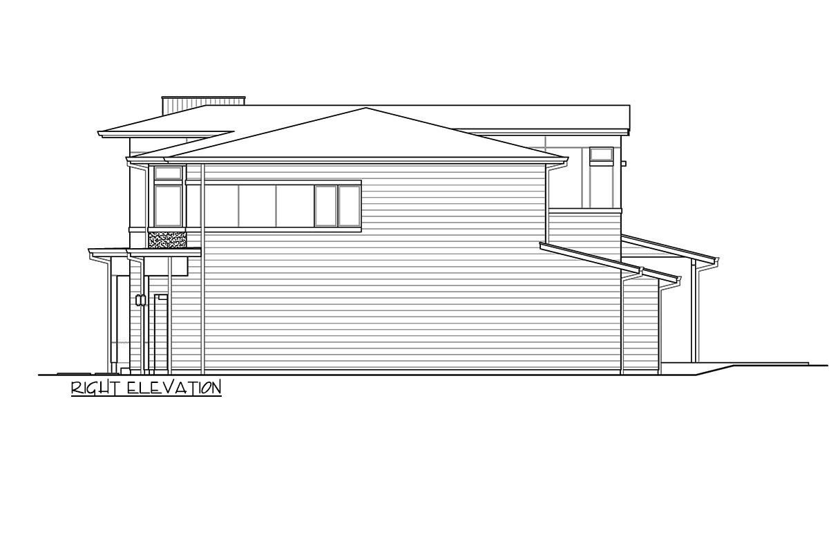 
Левый фасад