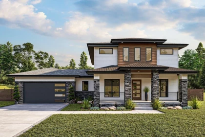 Front Rendering Plan DJ-623266